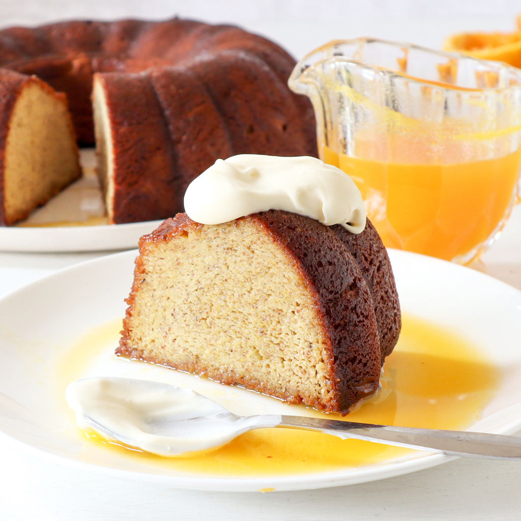 Blender orange and almond syrup cake (SCD & GAPS)