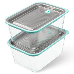 LUVELE FRESH VACUUM CONTAINER SET | THREE PIECE SET 1.3L